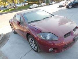 2007 MITSUBISHI ECLIPSE GT MAROON 3.8 AT 2WD 193933